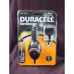 DURACELL Retractable USB Charging Cable Multiple Tips Micro Mini USB 30-Pin NEW